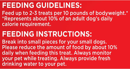 Marosnacks Small Dog Treats with Real Bone Marrow, 40 Oz. Canister