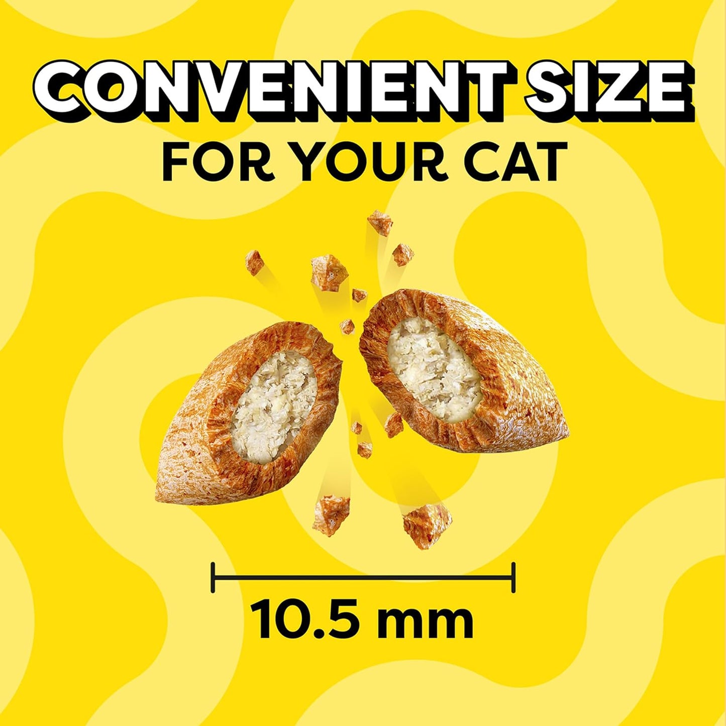Cat Treats, Classic Crunchy and Soft Cat Treats, Seafood Medley Flavor, 30 Oz. Tub