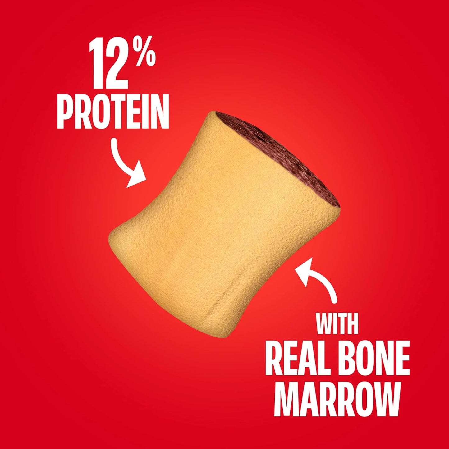 Marosnacks Small Dog Treats with Real Bone Marrow, 40 Oz. Canister