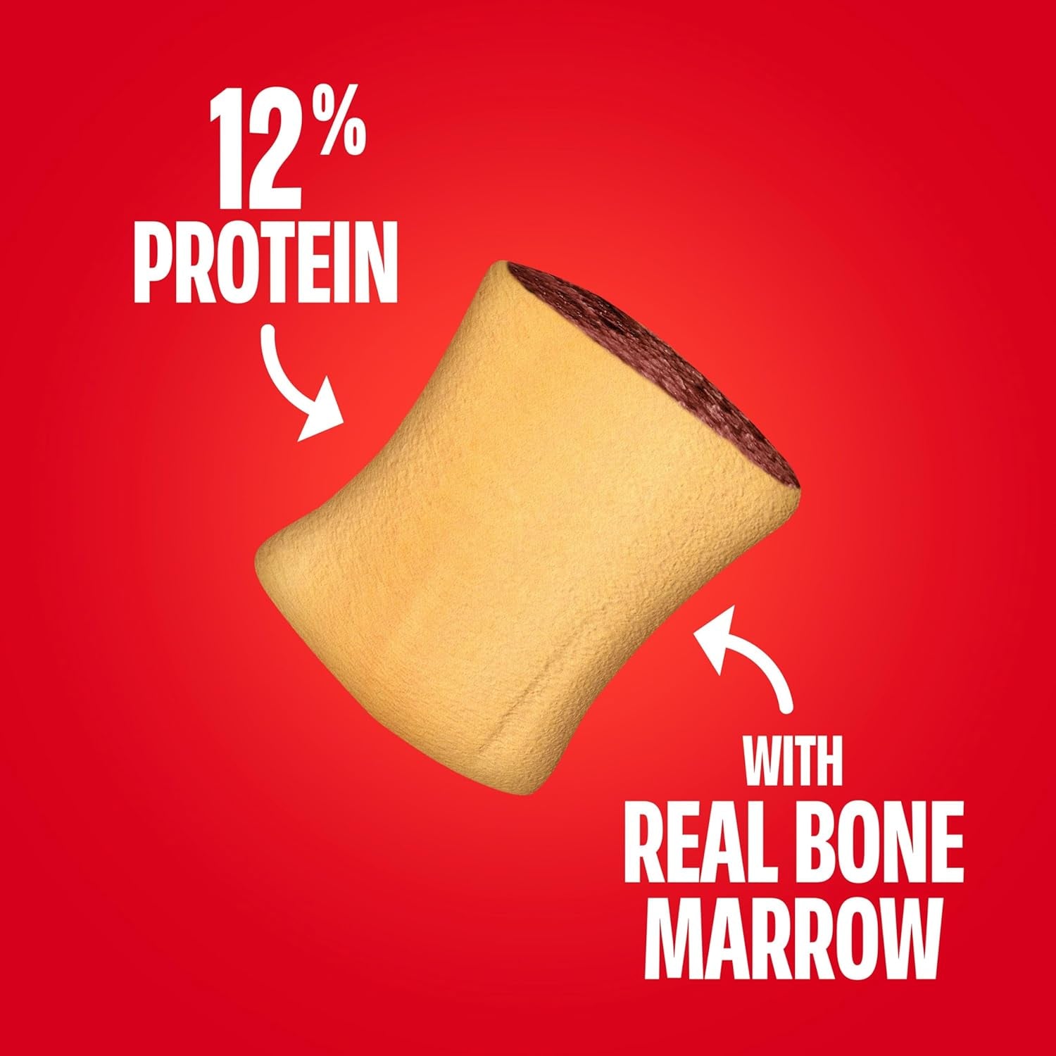 Marosnacks Small Dog Treats with Real Bone Marrow, 40 Oz. Canister