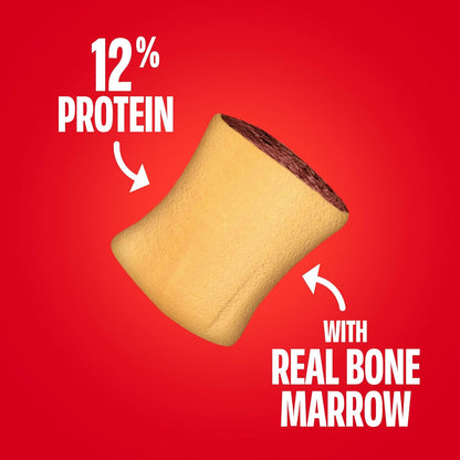Marosnacks Small Dog Treats with Real Bone Marrow, 40 Oz. Canister